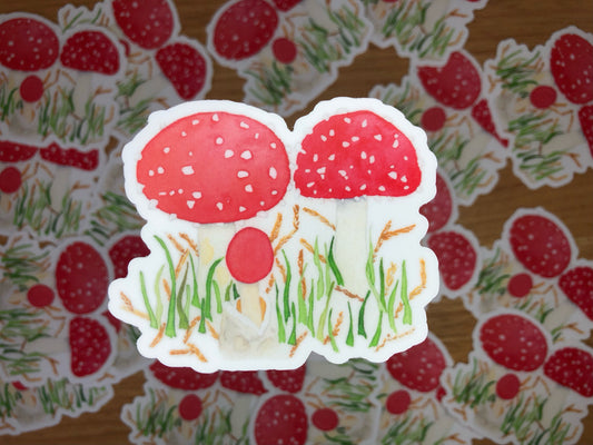 Mushroom Sticker