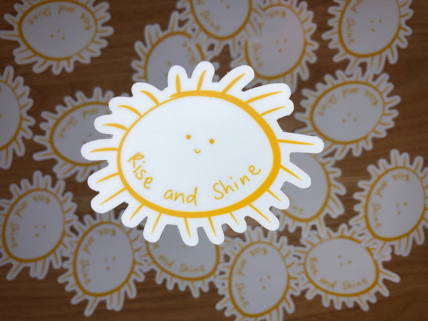 "Rise and Shine" Sticker