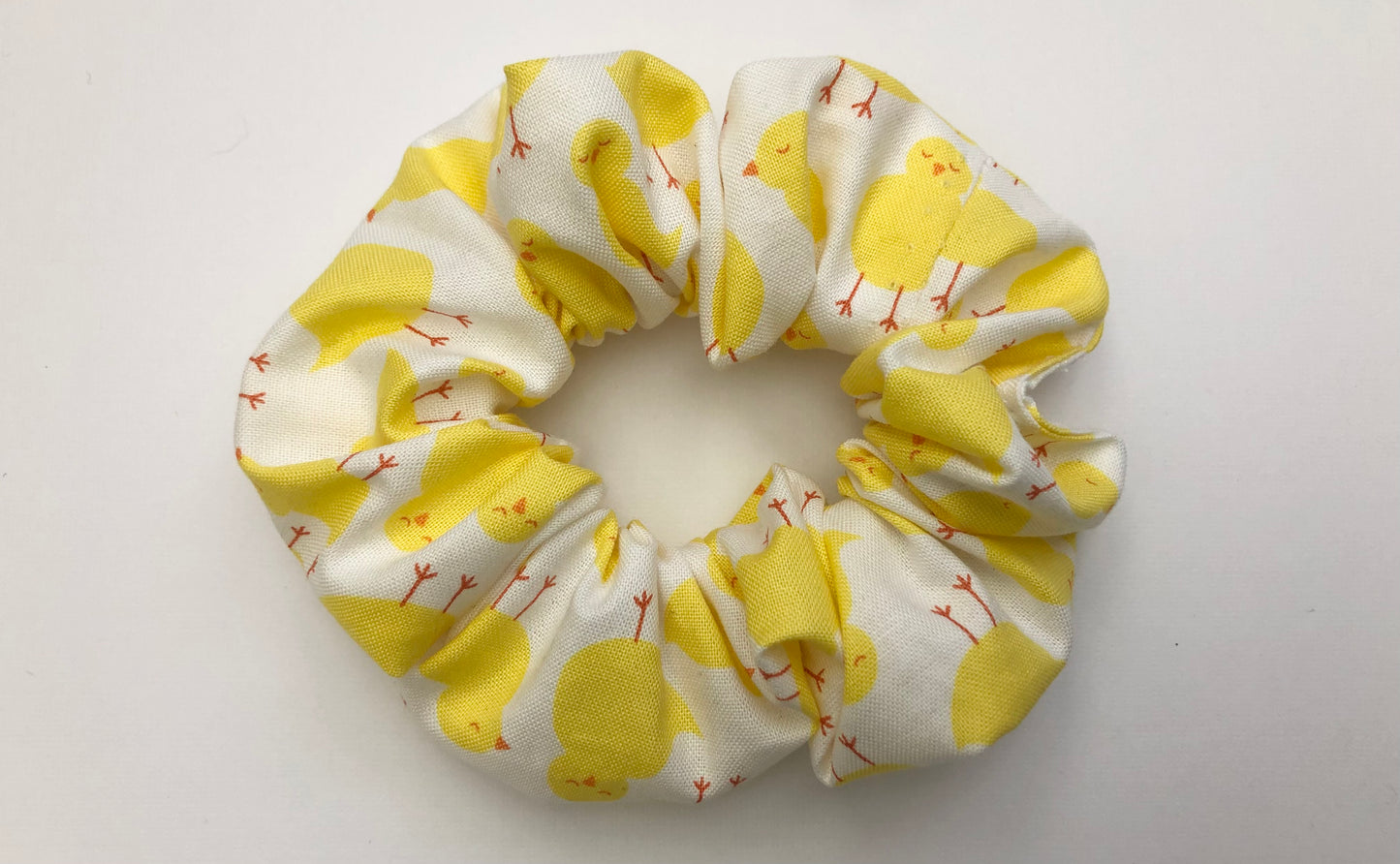 Cute Yellow Chick Scrunchies