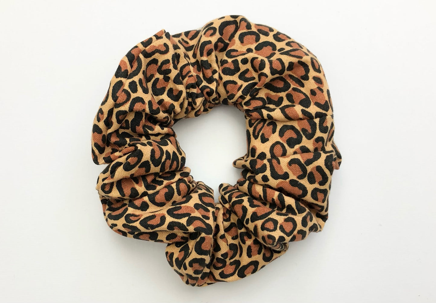 Cheetah Print Scrunchies